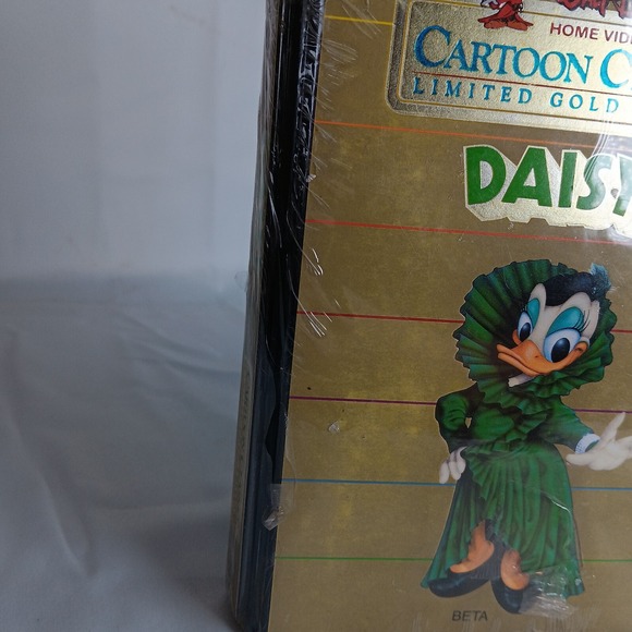 New Walt Disney Cartoon Classics Limited Gold Edition Daisy BETAMAX Sealed-READ - Picture 3 of 11